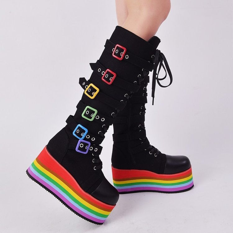 High Heel Thick Sole High Boots Children Water Table