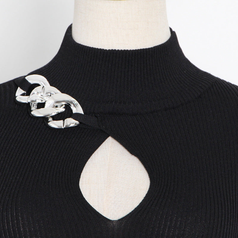 Knit sweater top sweater