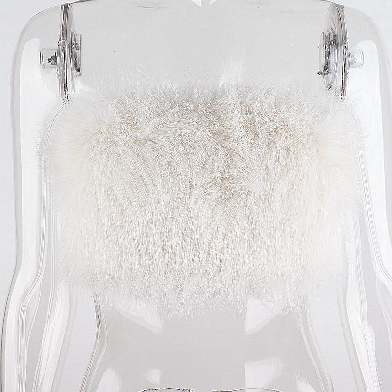 Hot Girl Super Short Outer Wear Tube Top
