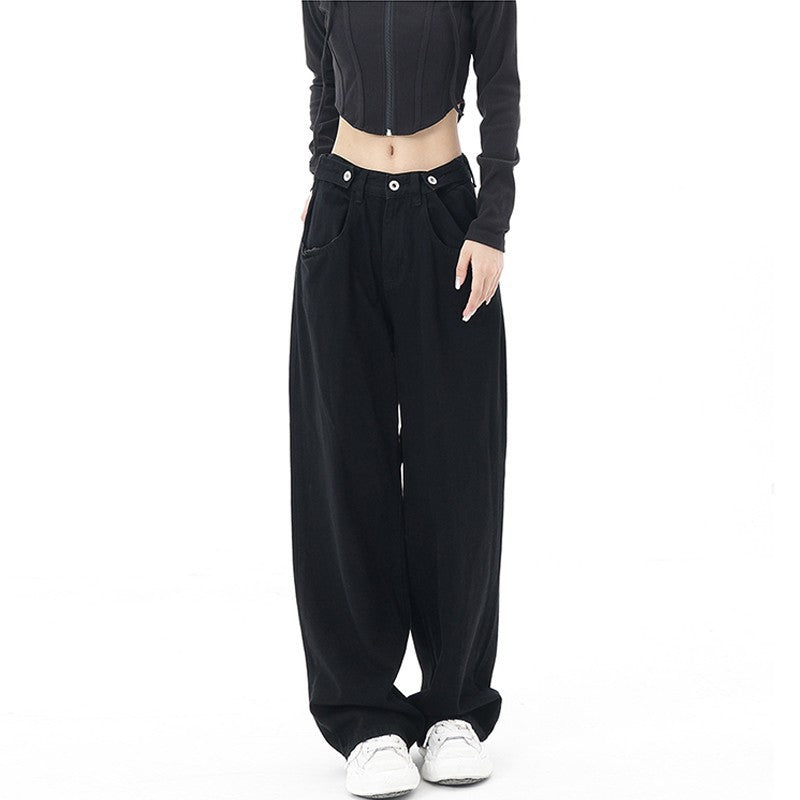 Loose Fashion Pear Shape Large Size Jeans