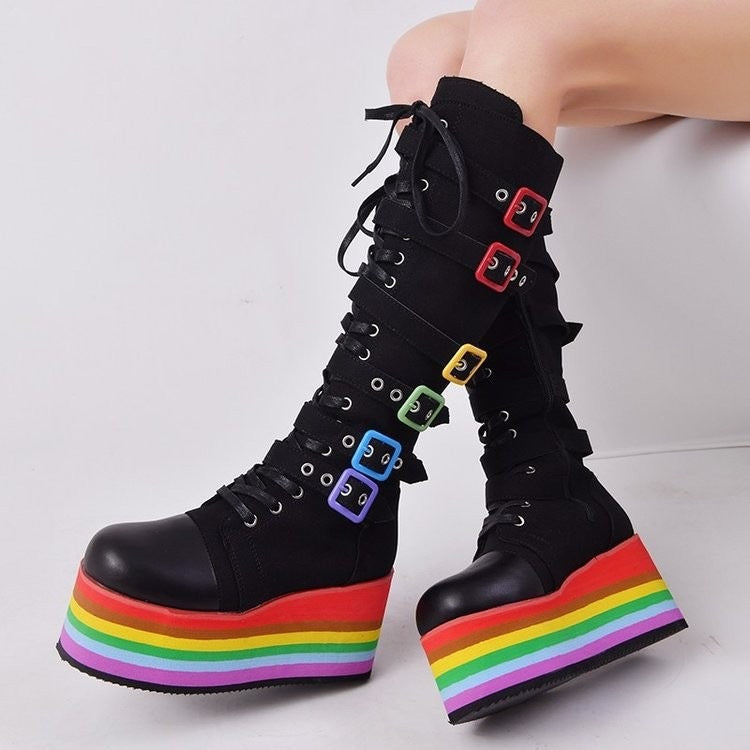 High Heel Thick Sole High Boots Children Water Table