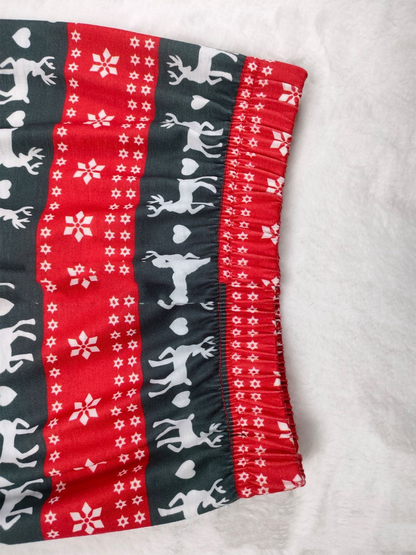 Letter Print Plaid Homewear Pajamas