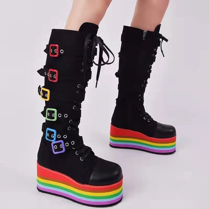 High Heel Thick Sole High Boots Children Water Table
