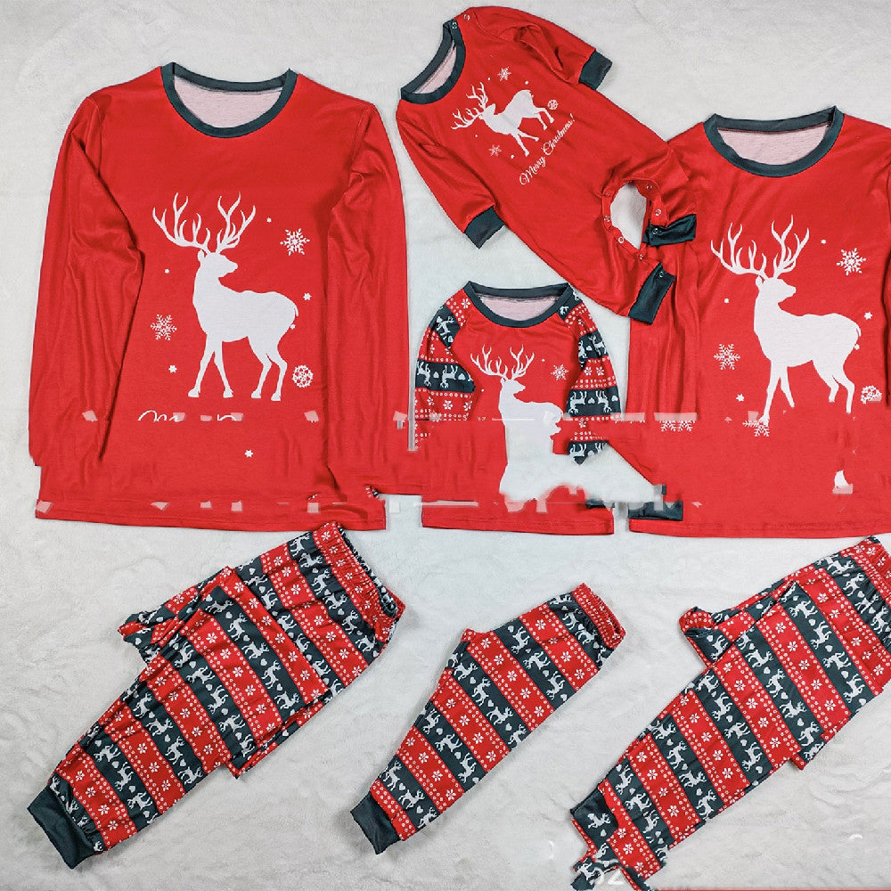 Letter Print Plaid Homewear Pajamas