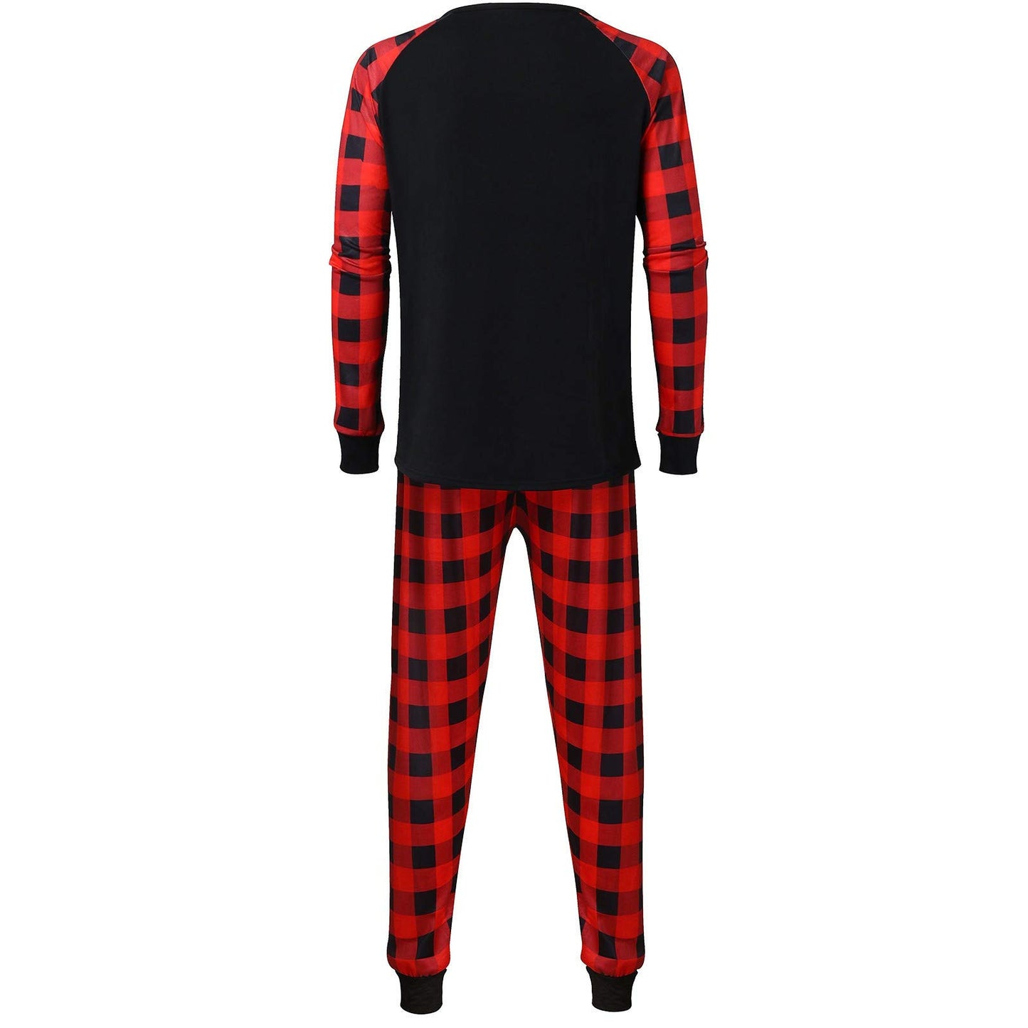 Santa Claus Print Parent-child Leisure Wear Set