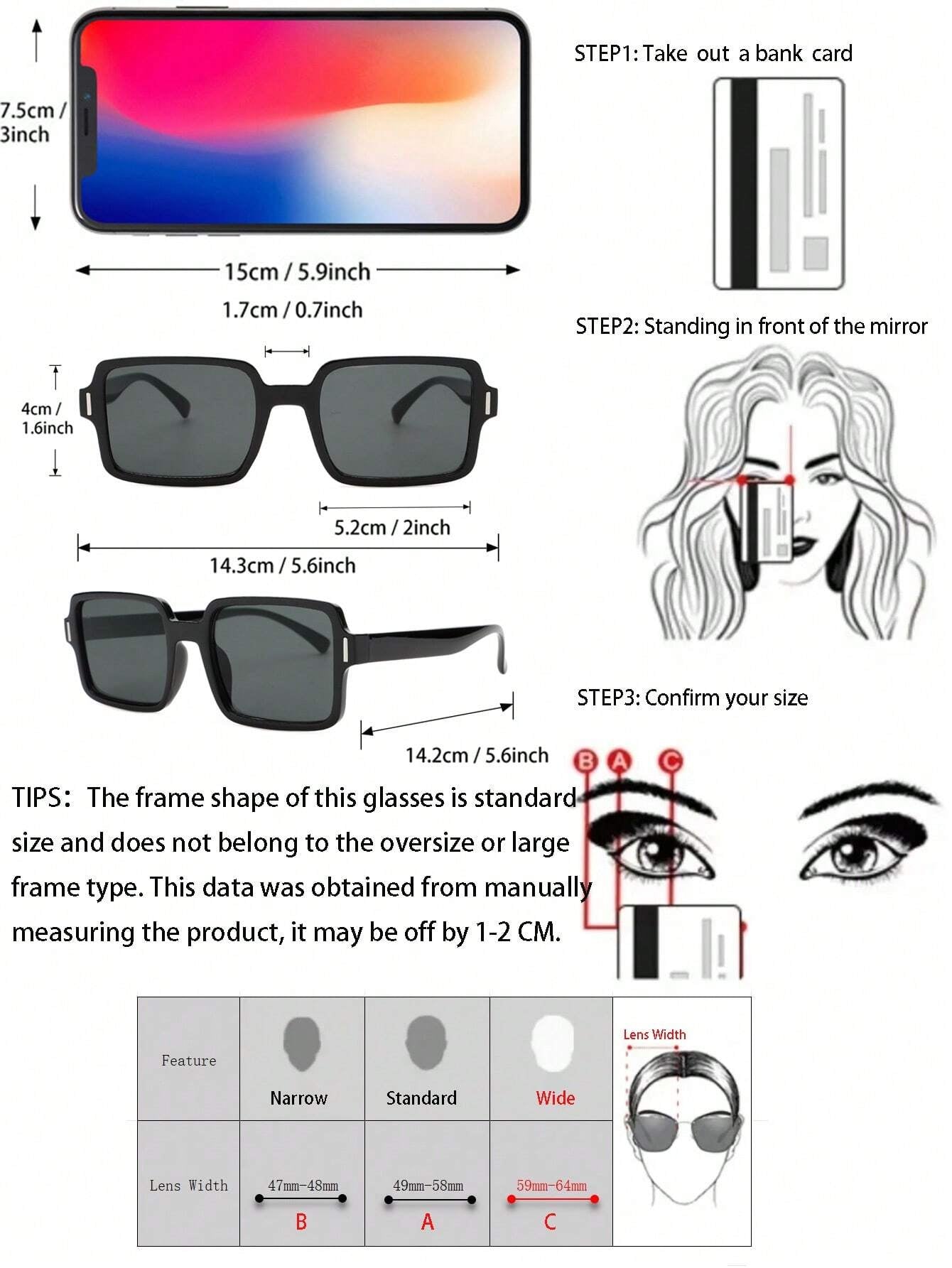 9Pcs Plastic Frame Geometric & Classic Sunglasses Combo, Summer Decoration Vintage Shades Beach Accessories