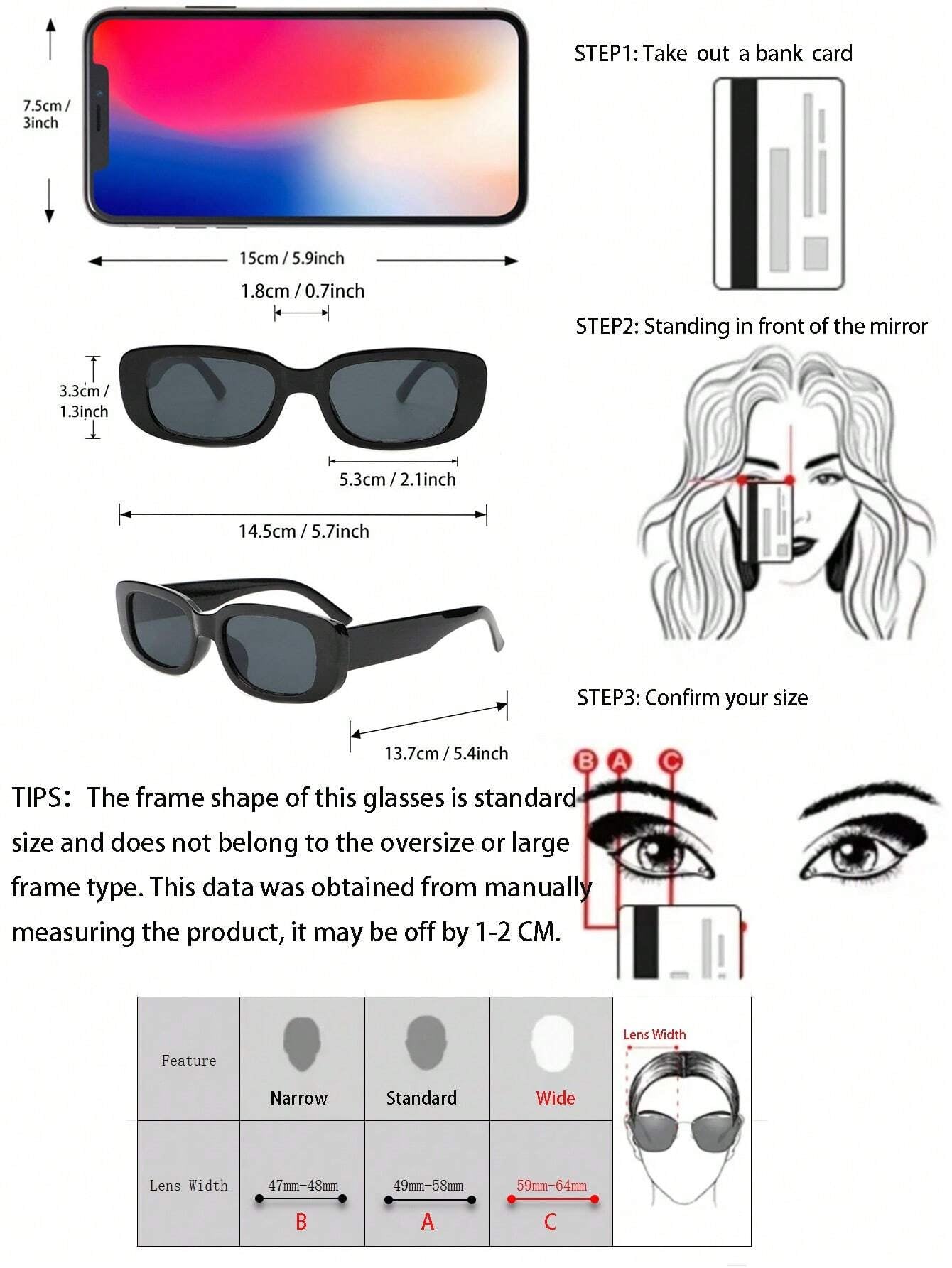 9Pcs Plastic Frame Geometric & Classic Sunglasses Combo, Summer Decoration Vintage Shades Beach Accessories