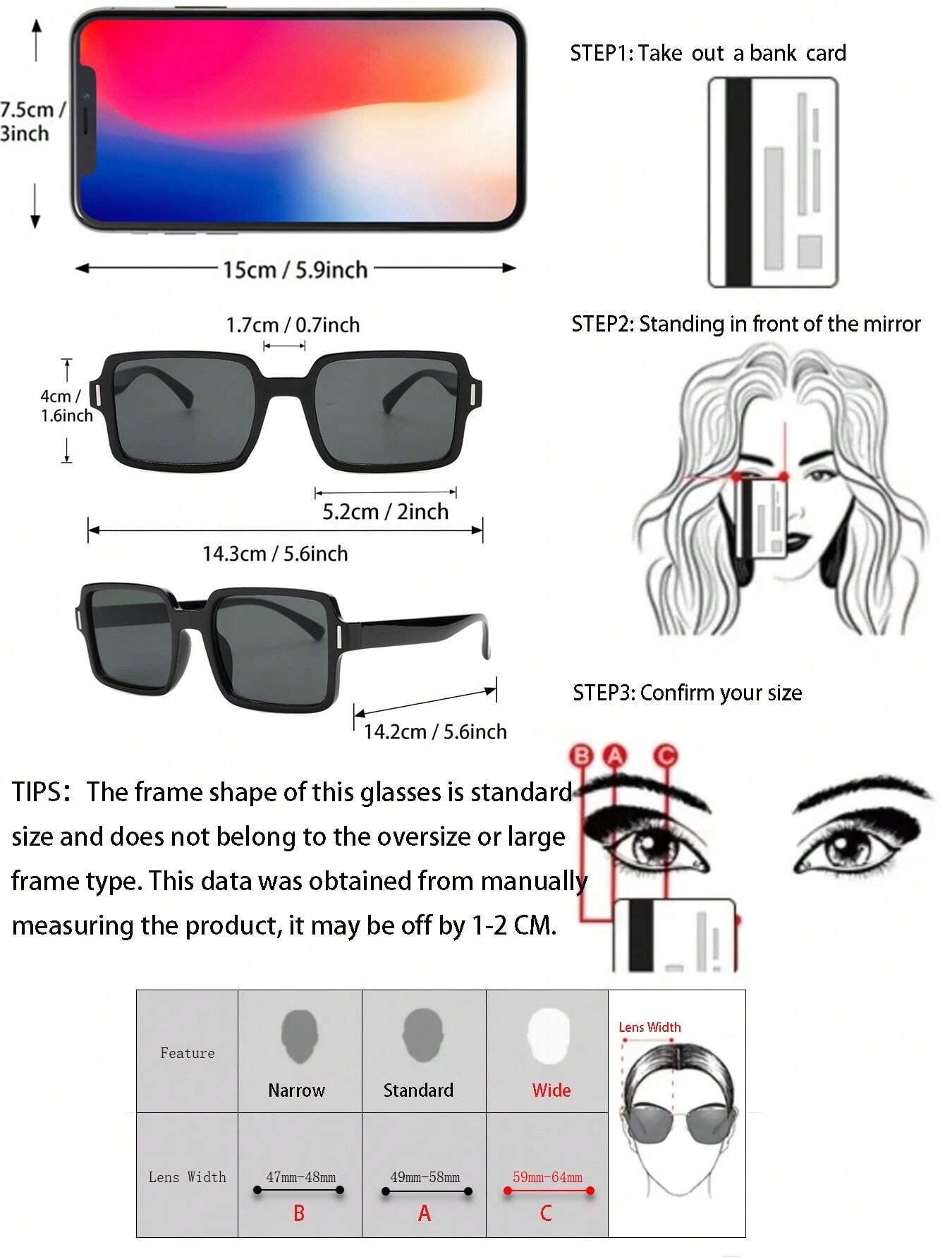9Pcs Plastic Frame Geometric & Classic Sunglasses Combo, Summer Decoration Vintage Shades Beach Accessories